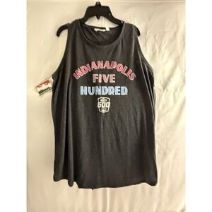 2024 Indy 500 Tank Womens L Black Indianapolis Motor Speedway NWT